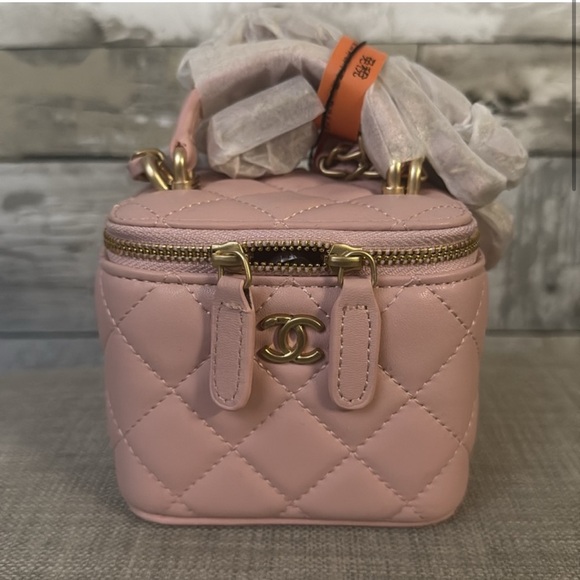 Women's small vanity case shoulder bag - Picture 2 of 7